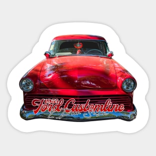 1953 Ford Customline 2 Door Sedan Sticker